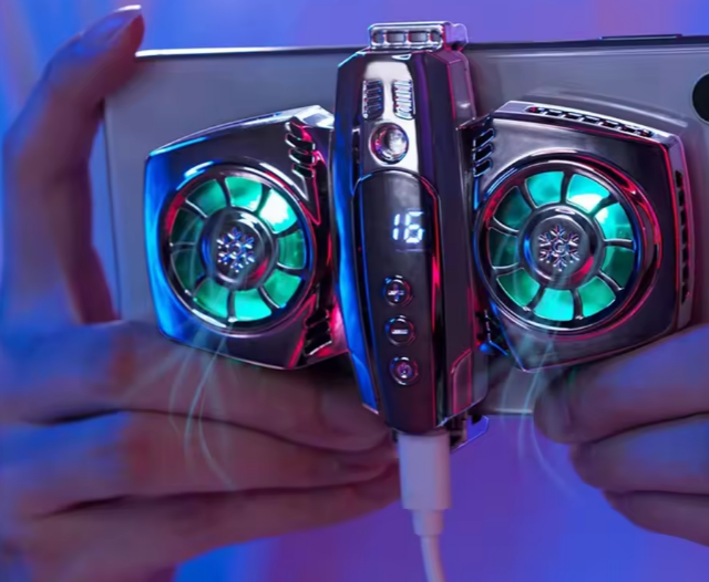 Min Skas™ Dual Cooling Fan for Mobile Phones
