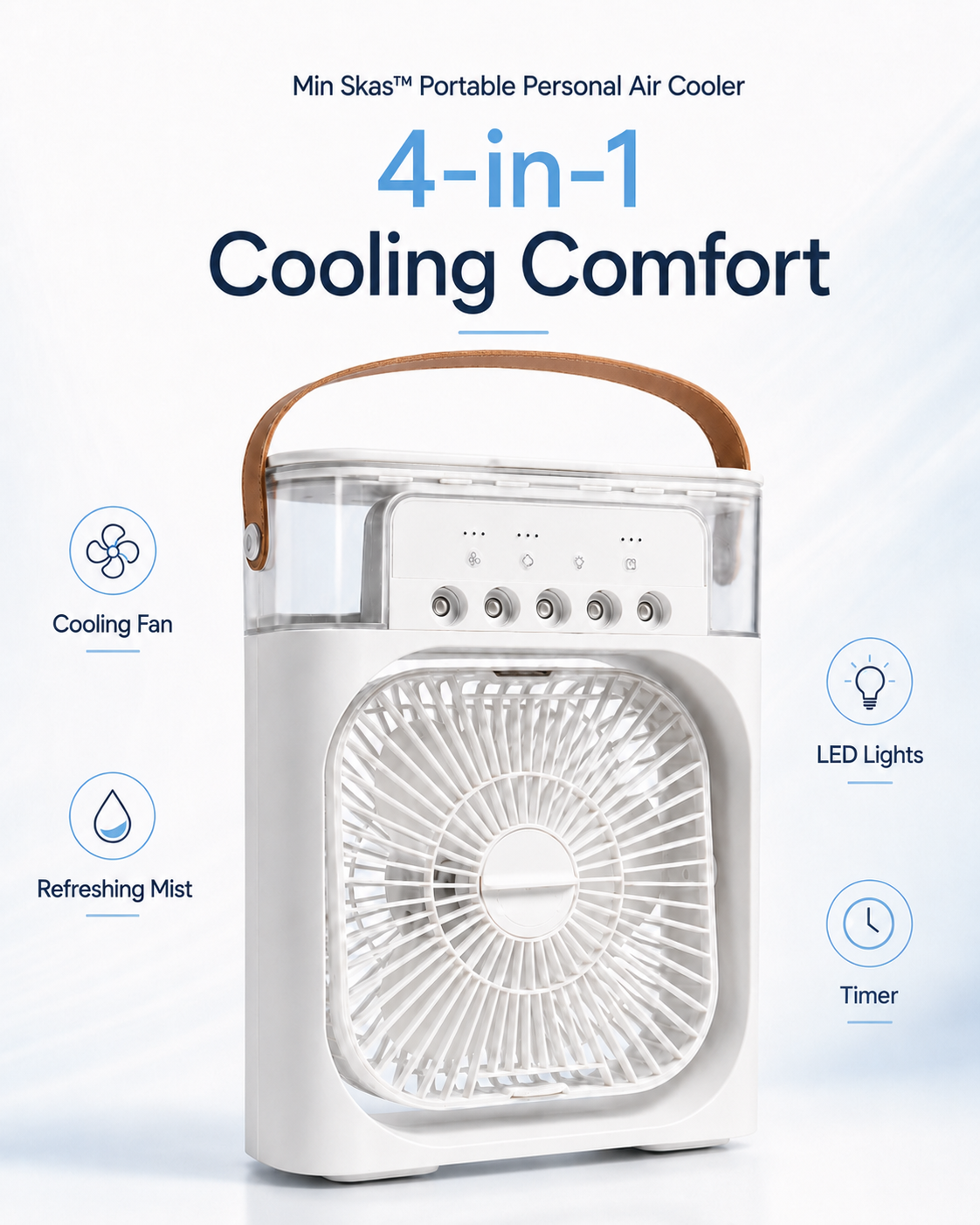 Min Skas™ Portable Personal Air Cooler